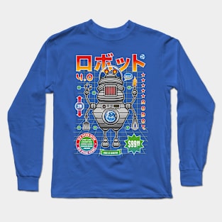 Robot 4.0 - Kitchen edition Long Sleeve T-Shirt